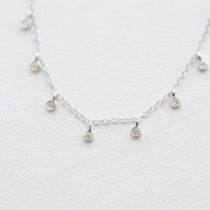 NWT Meira T Diamond Necklace